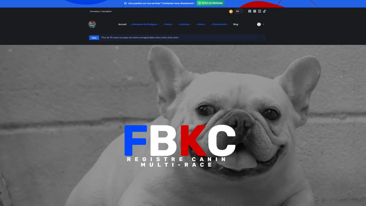 Blog FBKC en anglais — articles sur les races de chiens et le pedigree pour une audience internationale