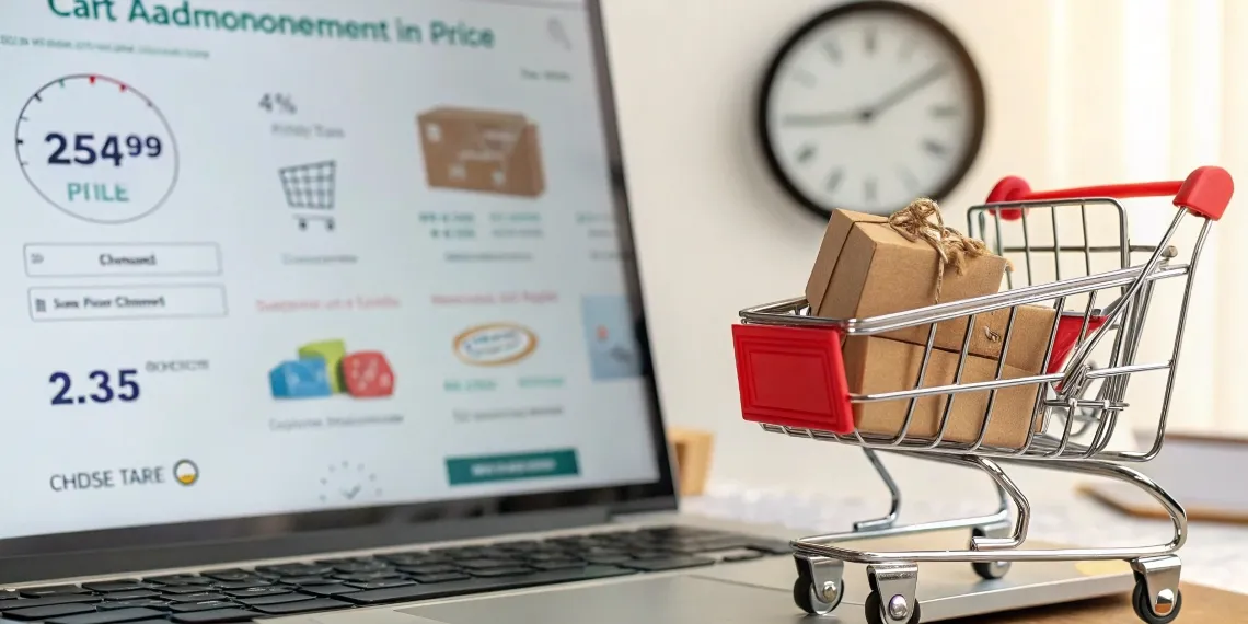 Illustration des raisons d'abandon de panier en e-commerce